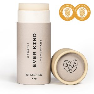 Everkind organic deodorant wildwoods for strong odour protection